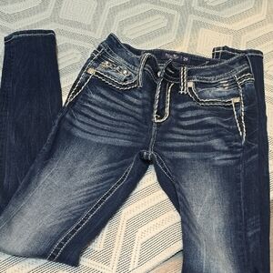 Miss Me Mid Rise Skinny Jean Like New!